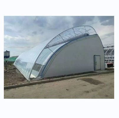 Lange 50-120 m dubbel geïsoleerde commerciële zonne-energie kas voor winter en koude gebieden