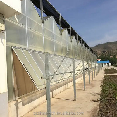 Supersterke weerstand polycarbonaat kas complete set voor commerciële landbouw
