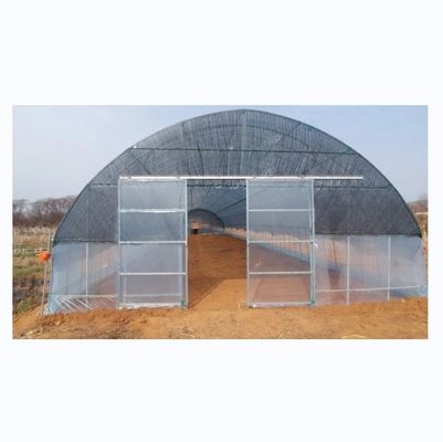 Hoogtunnel filmbedekte tomatenkas met schaduwnet enkellaag 10-100m lengte