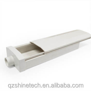 Hydroponisch groeisysteem 100*50mm NFT PVC-pijp Verticale landbouw met witte accessoires