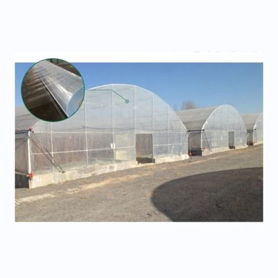 Hot Dip gegalvaniseerd staalbuis Eénlaag film Plastic Tunnel Landbouw kassen