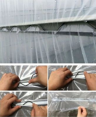Plastic coated Wiggle Wire Zigzag Spring voor kleine landbouw Film