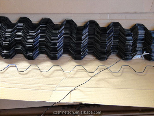 Plastic coated Wiggle Wire Zigzag Spring voor kleine landbouw Film