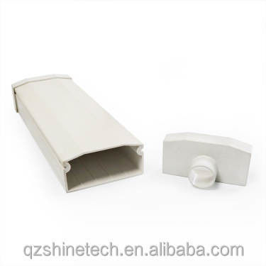 Video-inspectie 100 * 50 mm PVC-plantgroef voor aangepaste NFT-hydroponics