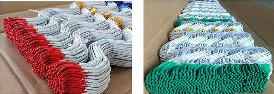 Plastic Shed Greenhouse Lock System met Wiggle Wire Film Lock Spring en Zigzag Wire