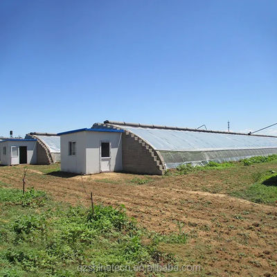 Passivesolarontwerp Landbouwkasten voor winterverwarming en warmtebehoud