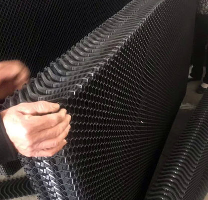 10cm 15cm 20cm Dikte PVC PE Plastic Evaporative Cooling Pad Voor kas