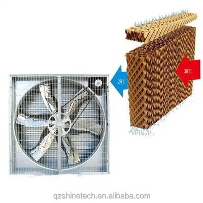 Grote luchtstroom uitlaatventilator voor het ventilatiesysteem van de kas voor pluimveehouderijen 60 kg
