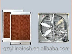 Grote luchtstroom uitlaatventilator voor het ventilatiesysteem van de kas voor pluimveehouderijen 60 kg
