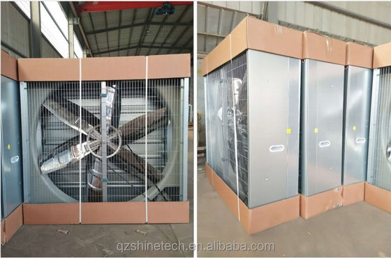 Wandmontage zware hamer uitlaatventilator voor pluimveehouderij kippenbroiler koelsysteem